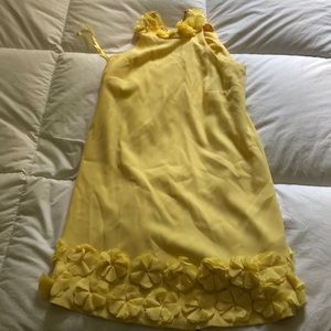 Alex Marie yellow floral dress